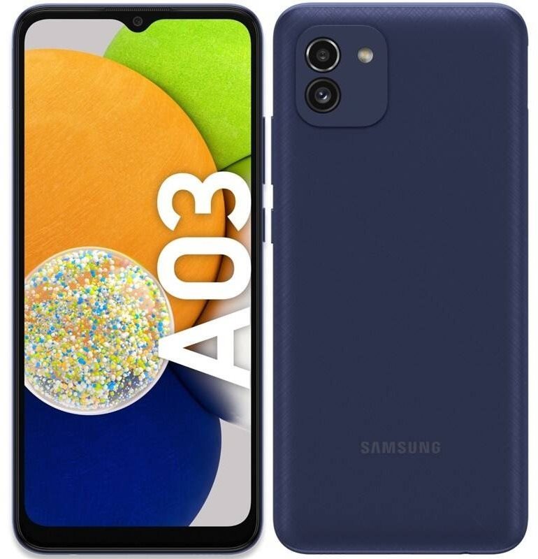 Mobiltelefon Samsung Galaxy A03 kék