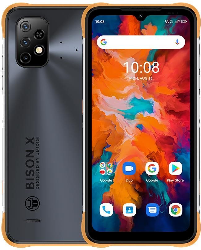 Mobiltelefon Umidigi Bison X10 sárga