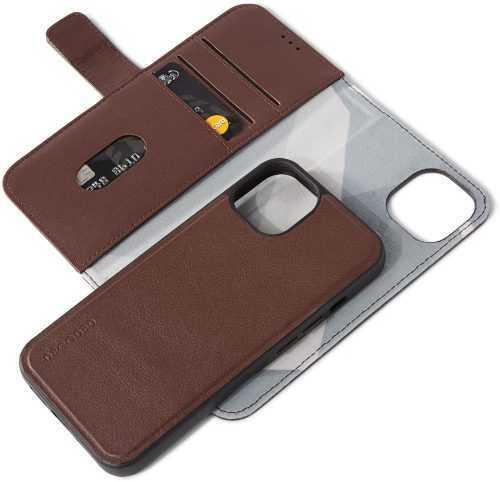 Mobiltelefon tok Decoded Wallet Brown iPhone 13 mini