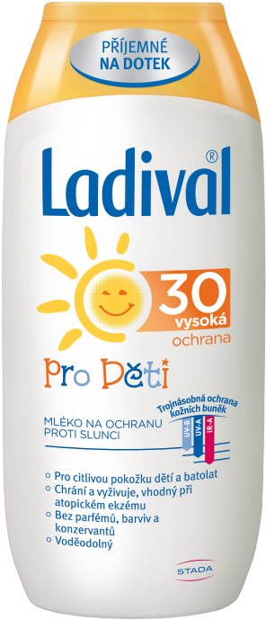 Naptej LADIVAL SP30 Gyermek naptej 200 ml