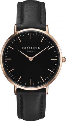 Női karóra Rosefield The Bowery Black Black Rosegold