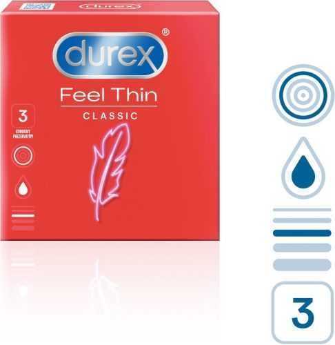 Óvszer DUREX Feel Thin Classic 3 db