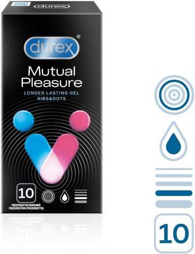 Óvszer DUREX Mutual Pleasure óvszer 10 db