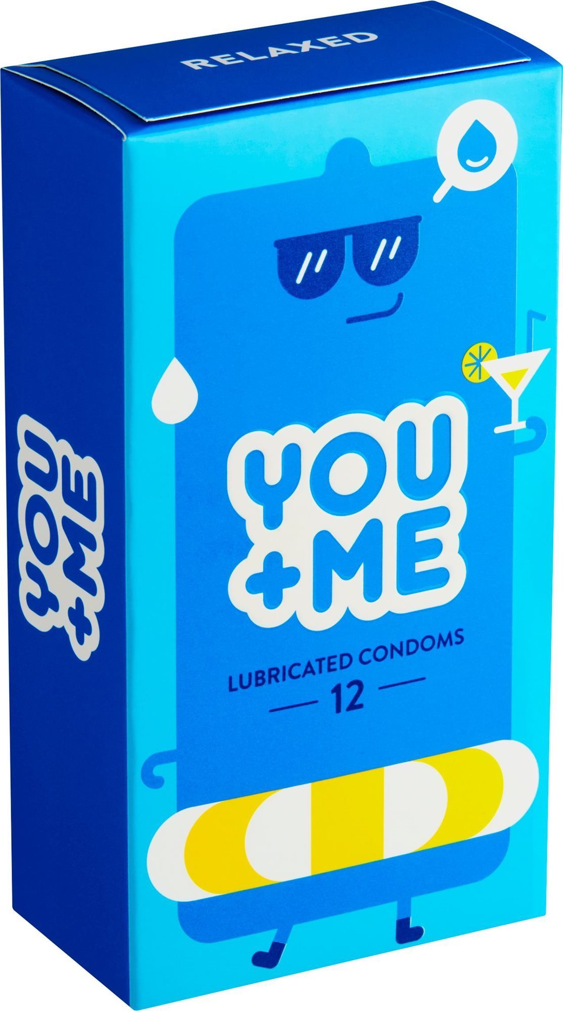 Óvszer YOU ME Lubricated 12 ks