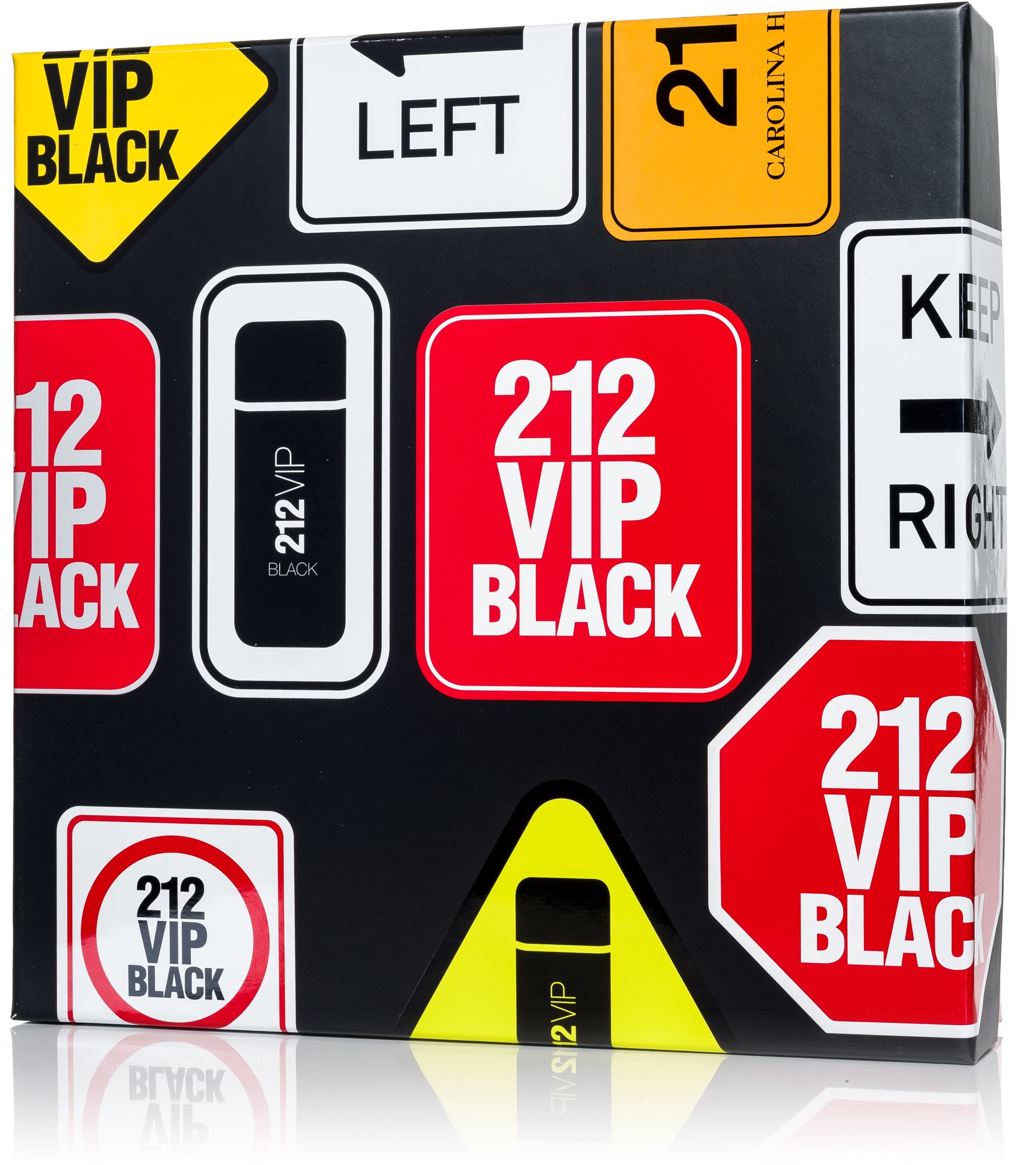 Parfüm szett CAROLINA HERRERA 212 VIP Black Set EdP 100 ml + Shower Gel 100 ml