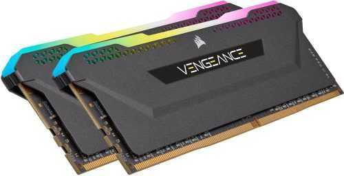 Rendszermemória Corsair 16GB KIT DDR4 3200MHz CL16 VENGEANCE RGB PRO SL Black