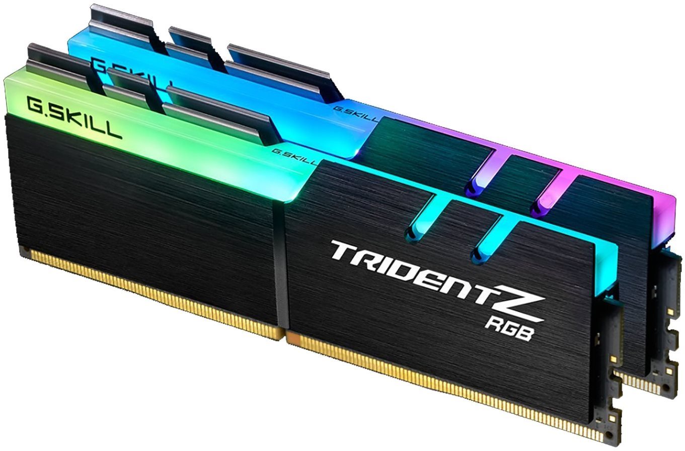 Rendszermemória G.SKILL 16GB KIT DDR4 3200MHz CL16 Trident Z RGB