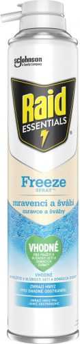 Rovarriasztó RAID Essentials Freeze spray csúszó-mászó rovarok ellen 350 ml