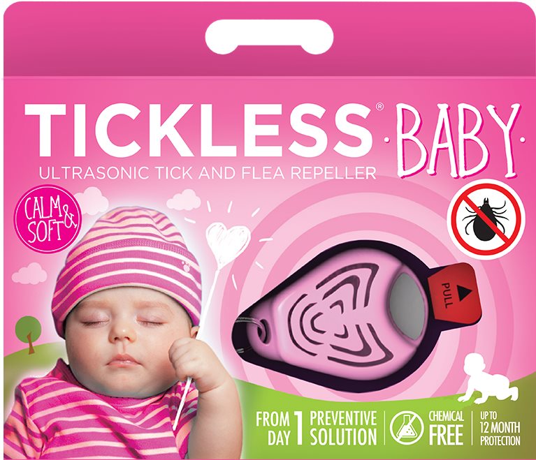 Rovarriasztó Tickless Baby pink