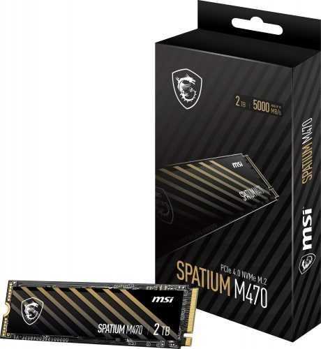 SSD meghajtó MSI SPATIUM M470 PCIe 4.0 NVMe M.2 2 TB