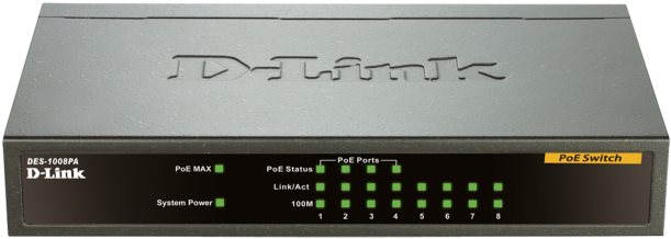 Switch D-Link DES-1008PA