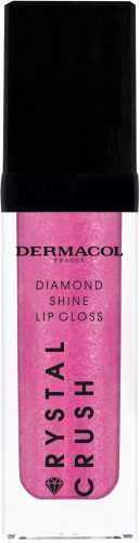 Szájfény DERMACOL Crystal Crush Diamond Shine Lip Gloss No.02