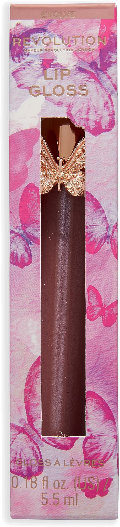 Szájfény REVOLUTION Forever Butterfly Lip Gloss Evolve 5