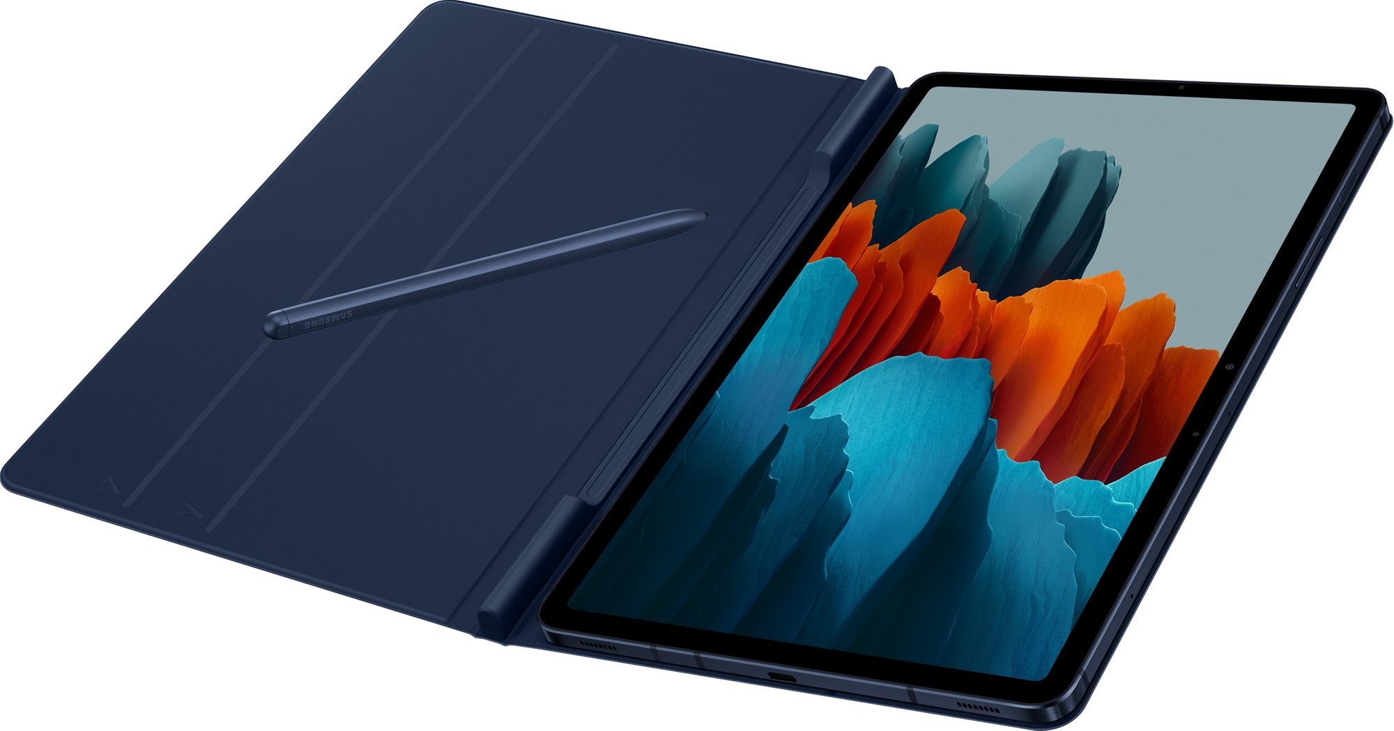 Tablet tok Samsung védő tok Galaxy Tab S7 kék