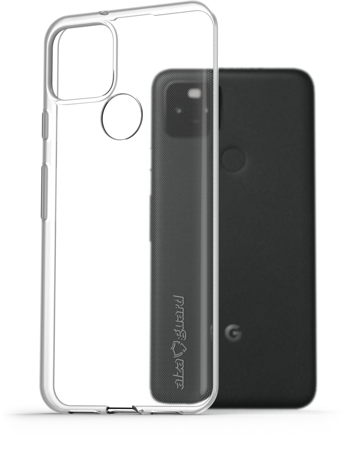 Telefon tok AlzaGuard Crystal Clear TPU Case Google Pixel 5 tok