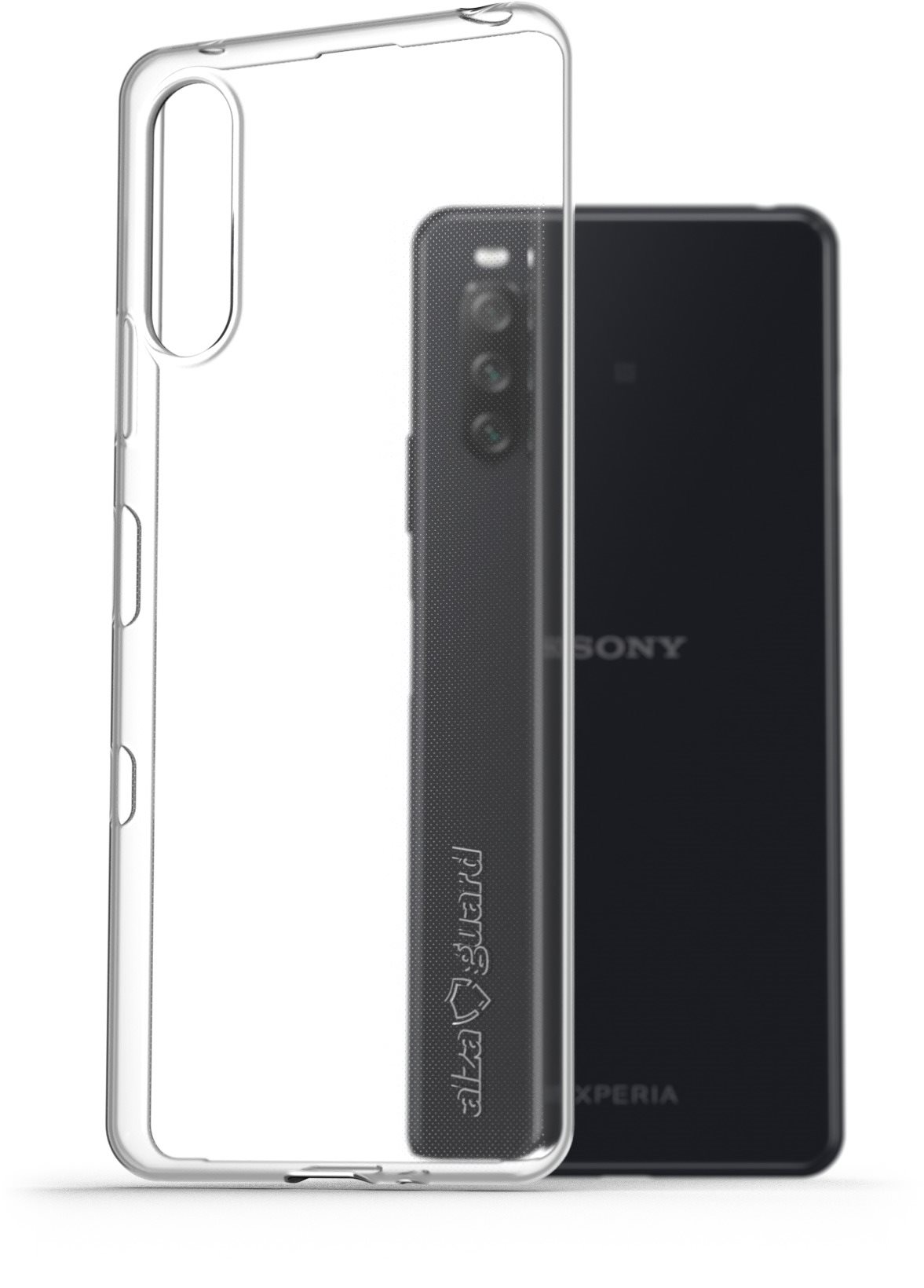 Telefon tok AlzaGuard Crystal Clear TPU Case Sony Xperia 10 III tok