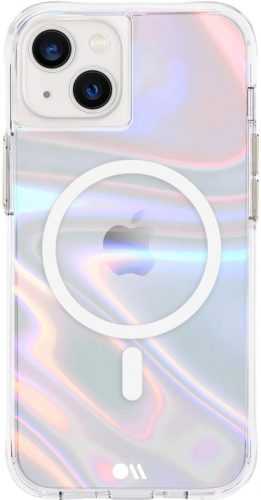 Telefon tok Case Mate iPhone 13 MagSafe Soap Bubble Iridescent tok