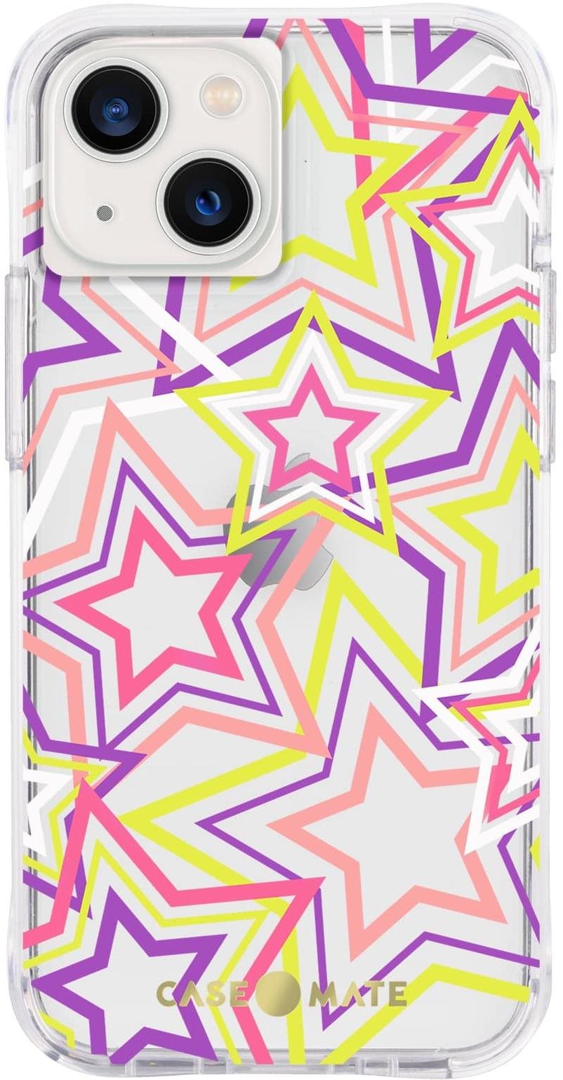 Telefon tok Case Mate iPhone 13 mini iPhone Tough Print Neon Stars tok