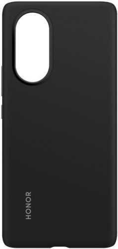 Telefon tok Honor 50 Silicone Rubber Case Black