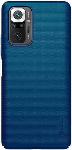 Telefon tok Nillkin Frosted Xiaomi Redmi Note 10 Pro Peacock Blue tok