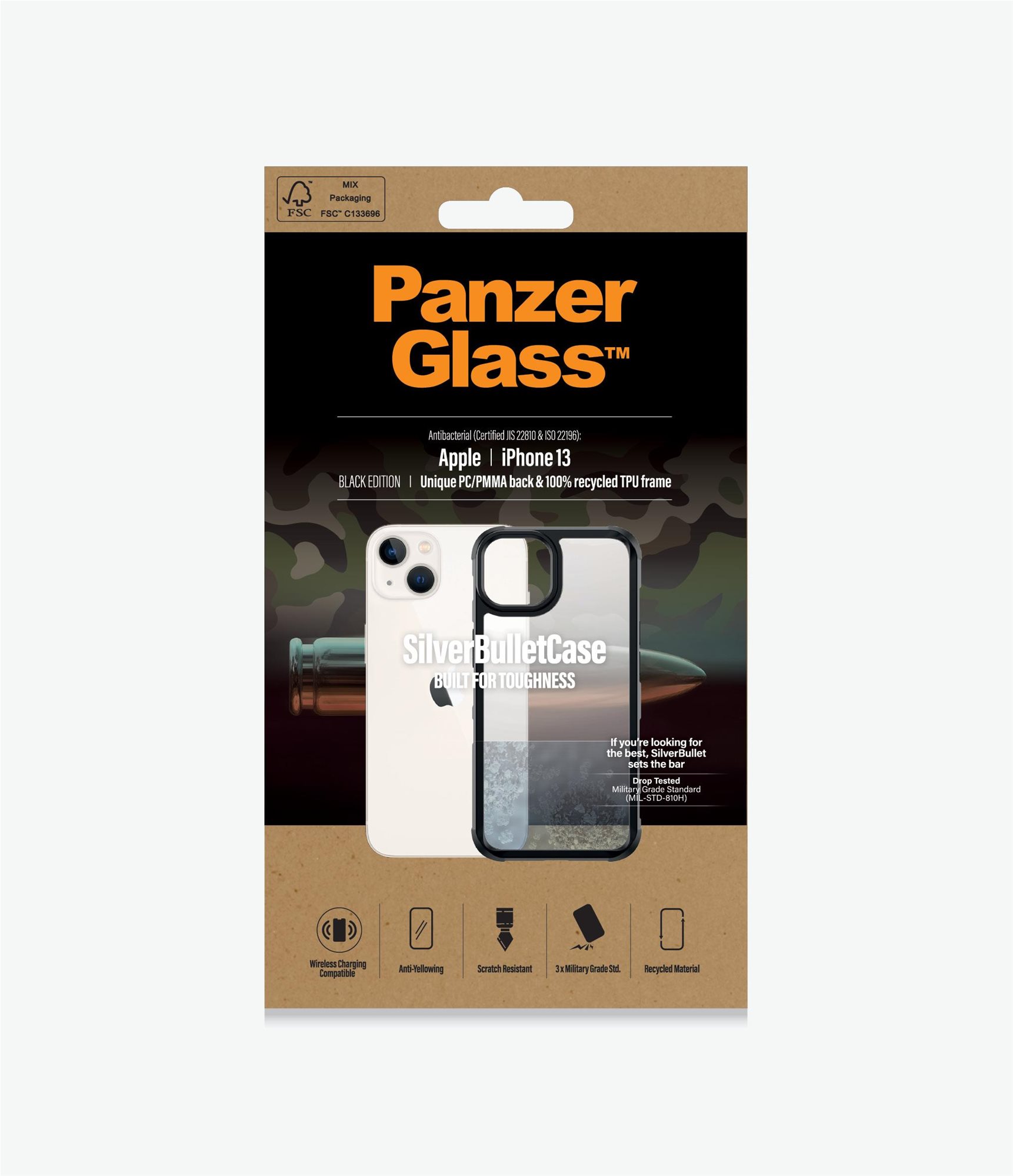 Telefon tok PanzerGlass SilverBulletCase Apple iPhone 13 tok