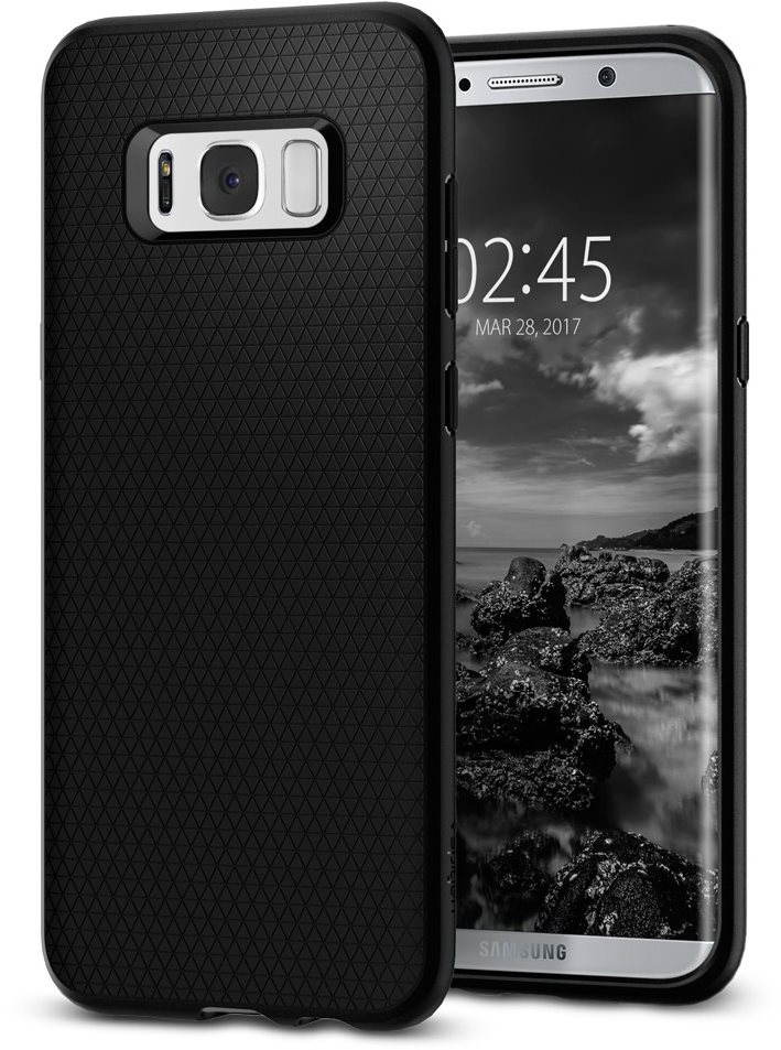 Telefon tok Spigen Liquid Air Samsung Galaxy S8 fekete tok