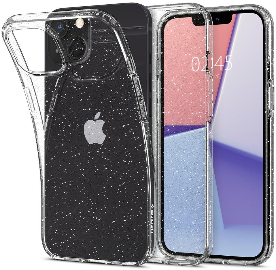 Telefon tok Spigen Liquid Crystal Glitter Crystal Quartz iPhone 13 mini tok