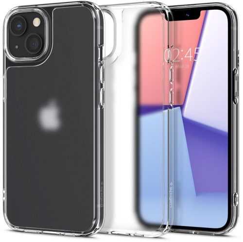 Telefon tok Spigen Quartz Hybrid iPhone 13 matt átlátszó tok