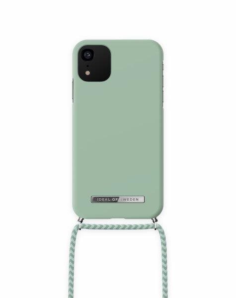 Telefon tok iDeal Of Sweden iPhone 11/XR spring mint nyakba akasztható tok