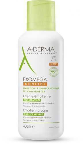 Testápoló krém A-DERMA Exomega Control Emolliens krém atópiára hajlamos száraz bőrre 400 ml