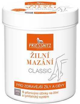 Testápoló krém Priessnitz Classic véna és visszér krém 300 ml