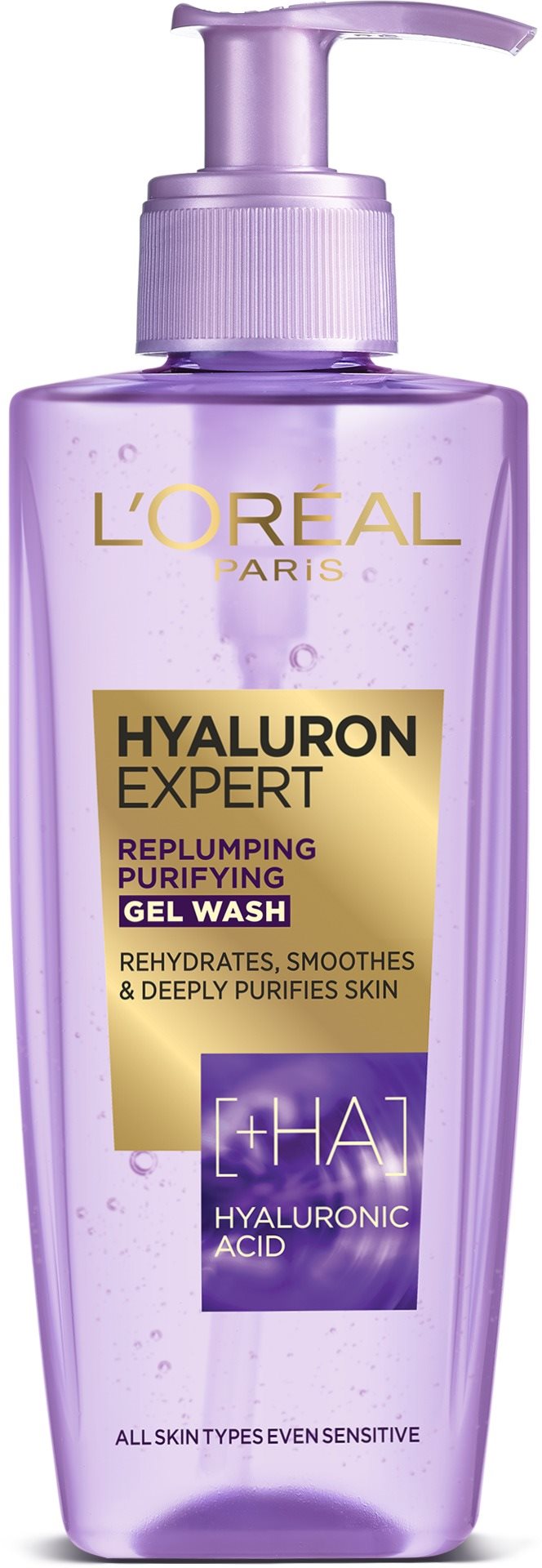 Tisztító gél ĽORÉAL PARIS Hyaluron Expert Gel Wash 200 ml