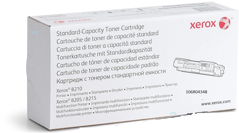 Toner Xerox 106R04348 fekete