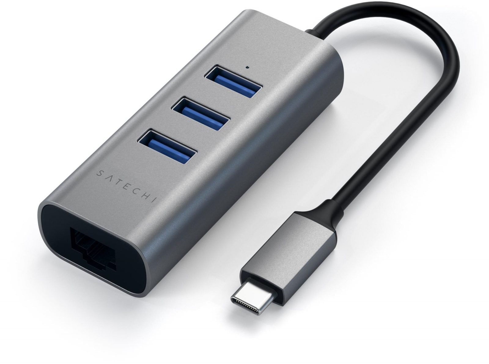 USB Hub Satechi Aluminium Type-C Hub (3x USB 3.0