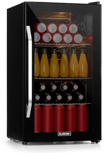 Üvegajtós hűtő KLARSTEIN Beersafe XXL Onyx