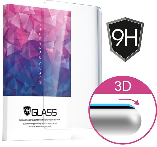 Üvegfólia Icheckey 3D védőüveg iPhone 8 Plus készülékhez