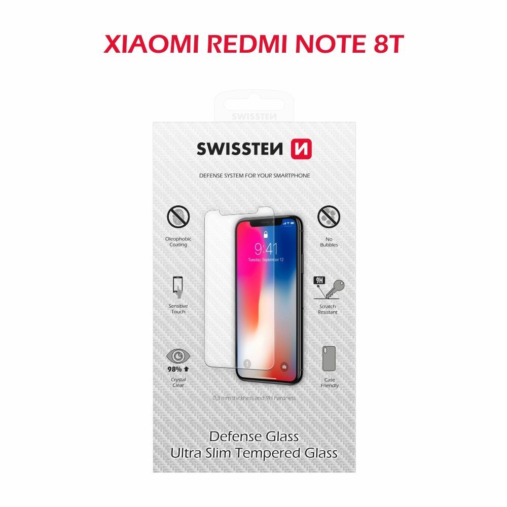 Üvegfólia Swissten a Xiaomi Redmi Note 8T készülékhez