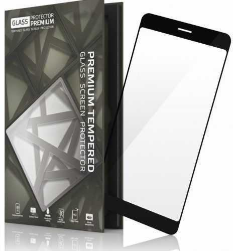 Üvegfólia Tempered Glass Protector keretes Xiaomi Mi A1 LTE fekete készülékhez