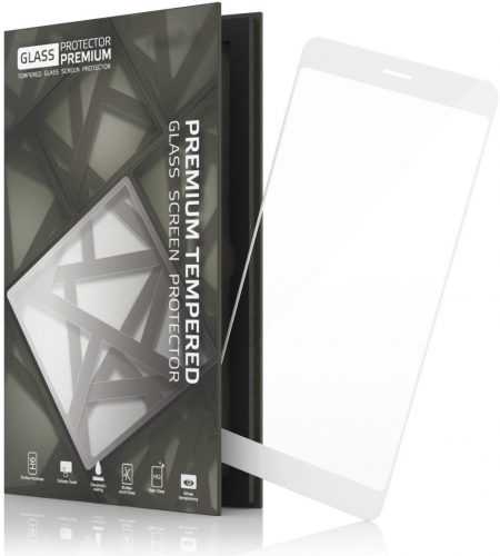 Üvegfólia Tempered Glass Protector védőfólia Huawei P10 fehér