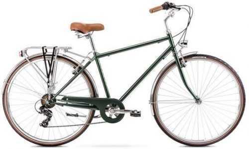 Városi kerékpár ROMET Vintage Eco M dark green