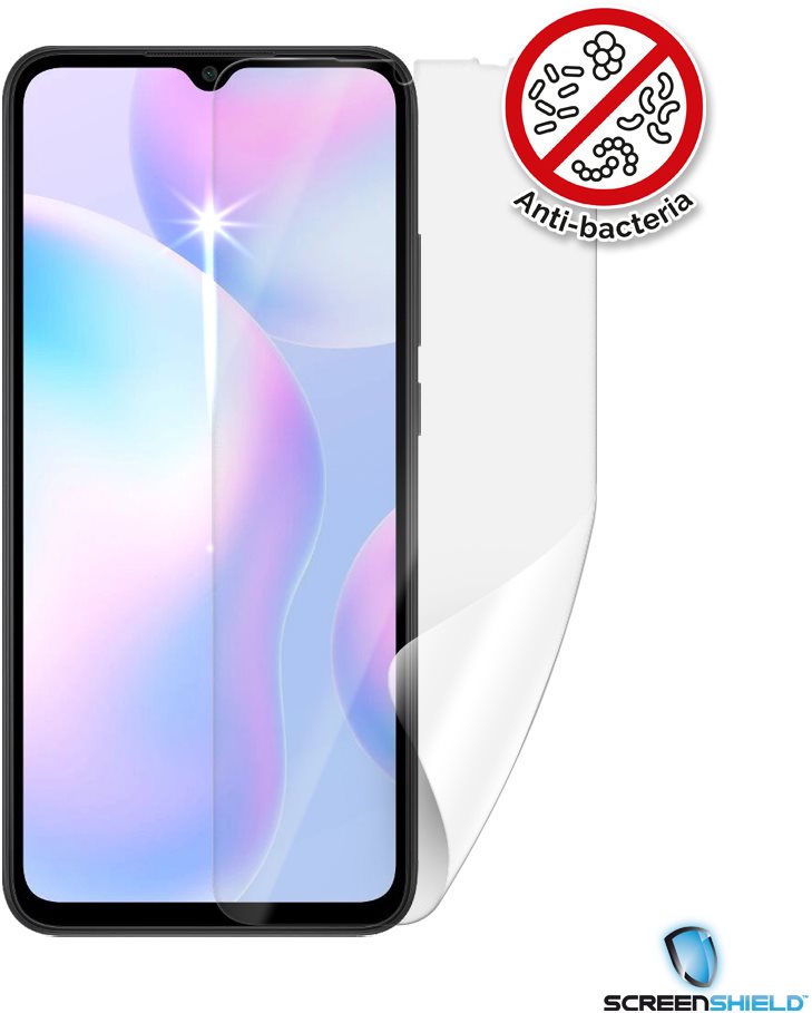 Védőfólia Screenshield Anti-Bacteria XIAOMI RedMi 9A kijelzővédő fólia