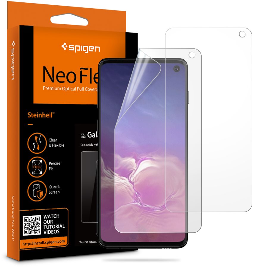 Védőfólia Spigen Film Neo Flex HD Samsung Galaxy S10