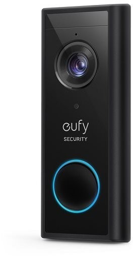 Videó kaputelefon Anker Eufy Video Doorbell 2K fekete (akkumulátorral táplált) Add on only