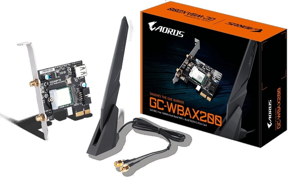 Wifi hálózati kártya GIGABYTE WBAX200