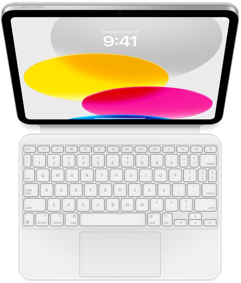 Billentyűzet Apple Magic Keyboard Folio tizedik generációs iPadhez - US
