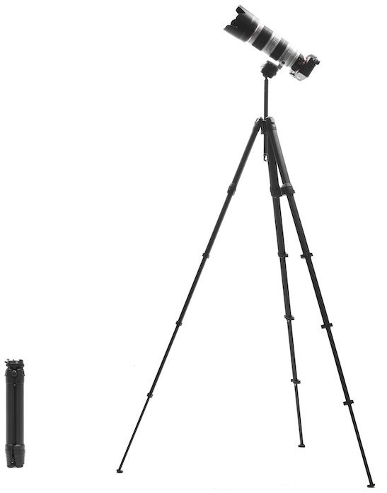 Fényképezőgép állvány Peak Design Travel Tripod alumínium