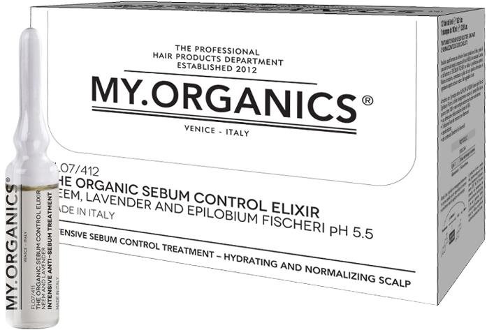 Hajápoló MY.ORGANICS The Organic Sebum Control Elixir 6 × 6 m