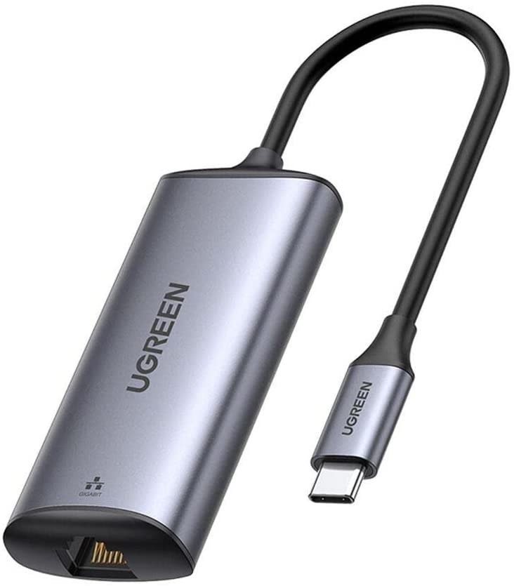 Hálózati kártya UGREEN USB-C és RJ45 2.5G Ethernet adapter (űrszürke)