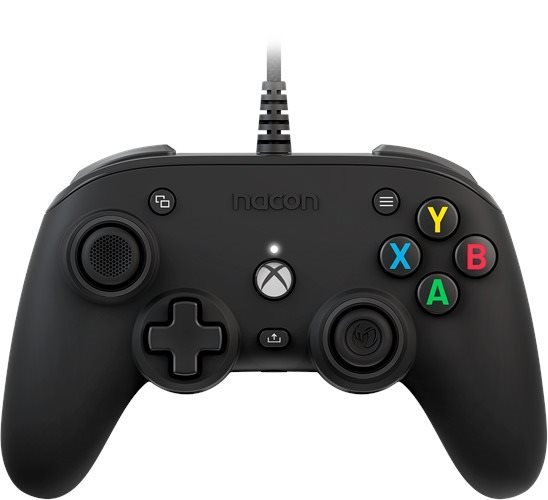 Kontroller Nacon Pro Compact Controller - Black - Xbox