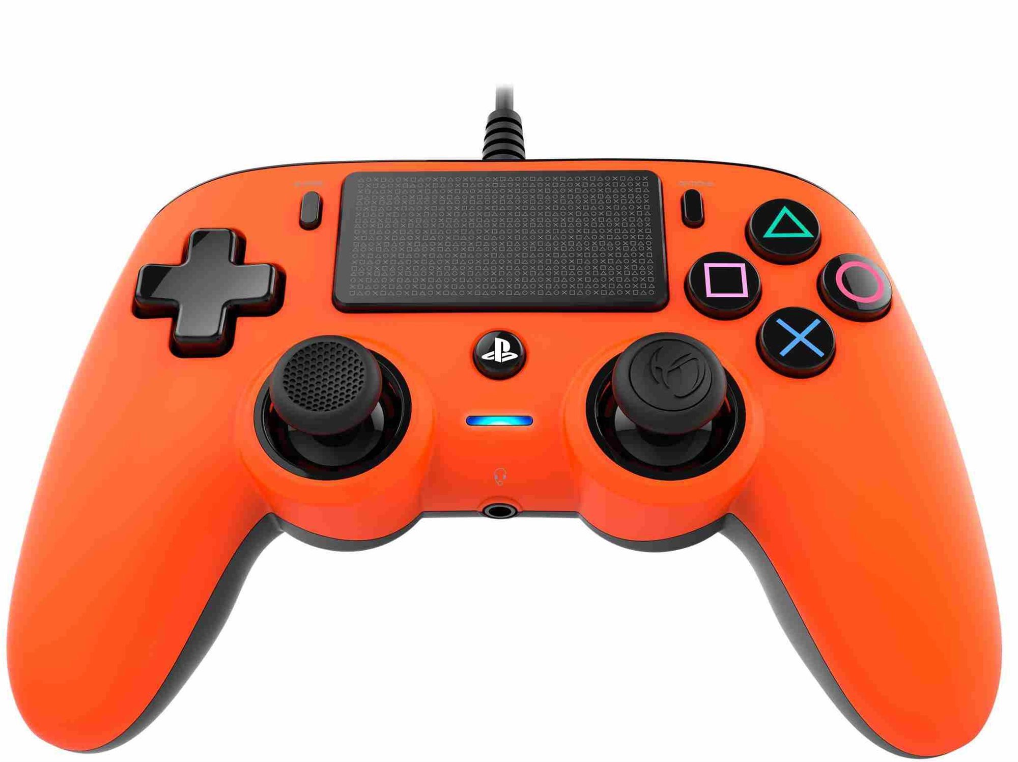 Kontroller Nacon Wired Compact Controller PS4 - narancssárga